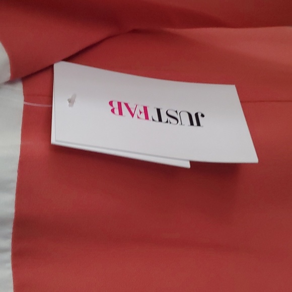 NWT JustFab Colorblock Women Large - Picture 4 of 6